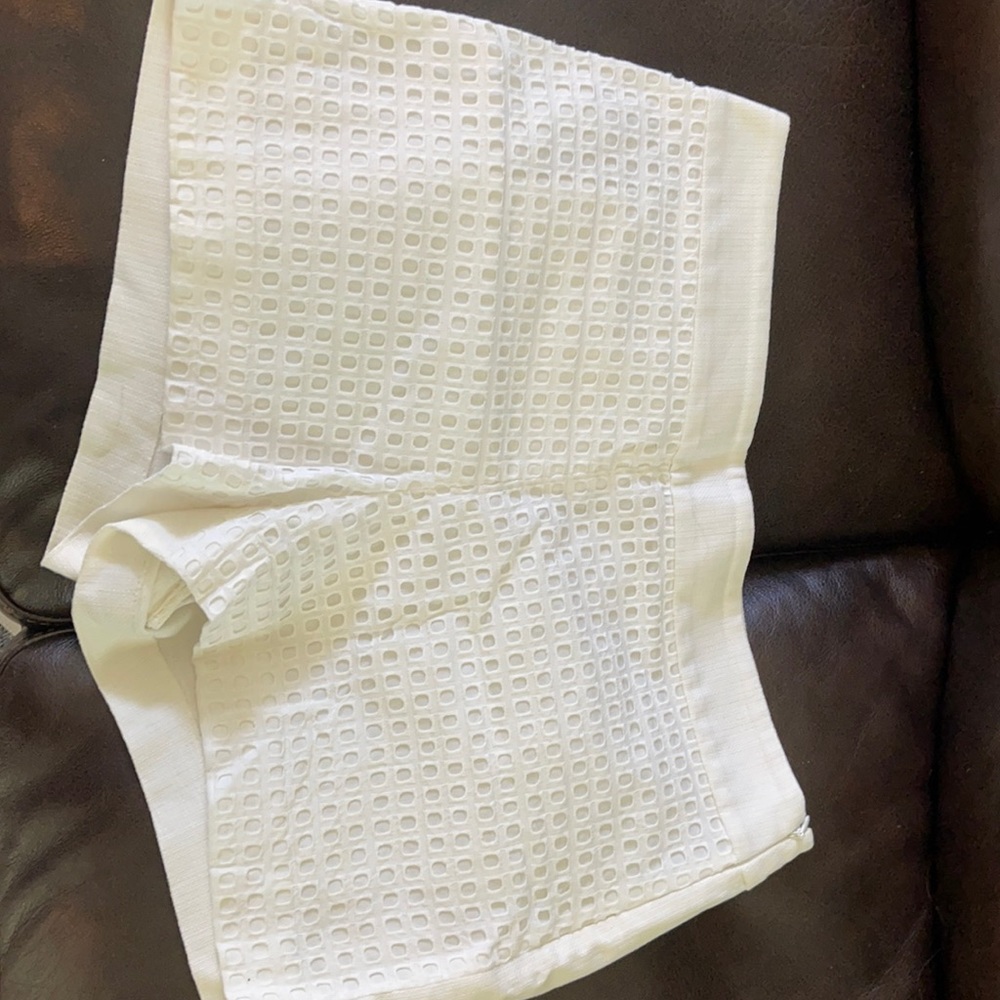 J Crew White Shorts